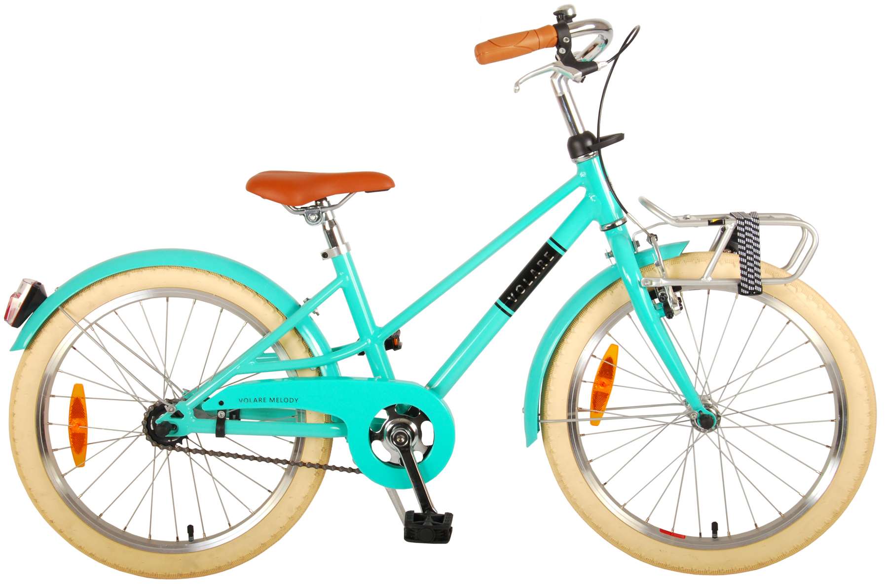 Empirisch Familielid Mompelen Volare Melody Kinderfiets - Meisjes - 20 inch - Turquoise - Prime Collection