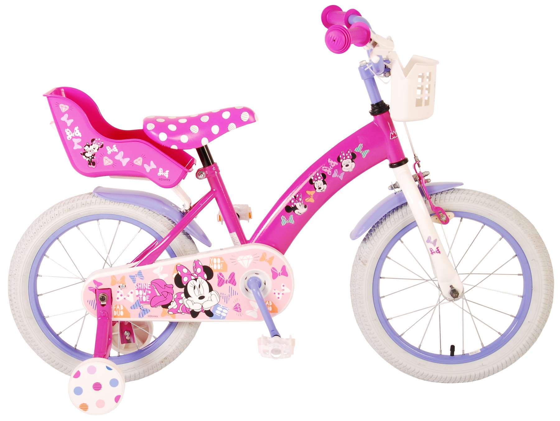 Ontkennen Ijdelheid geeuwen Disney Minnie Cutest Ever! Kinderfiets - Meisjes - 16 inch - Roze
