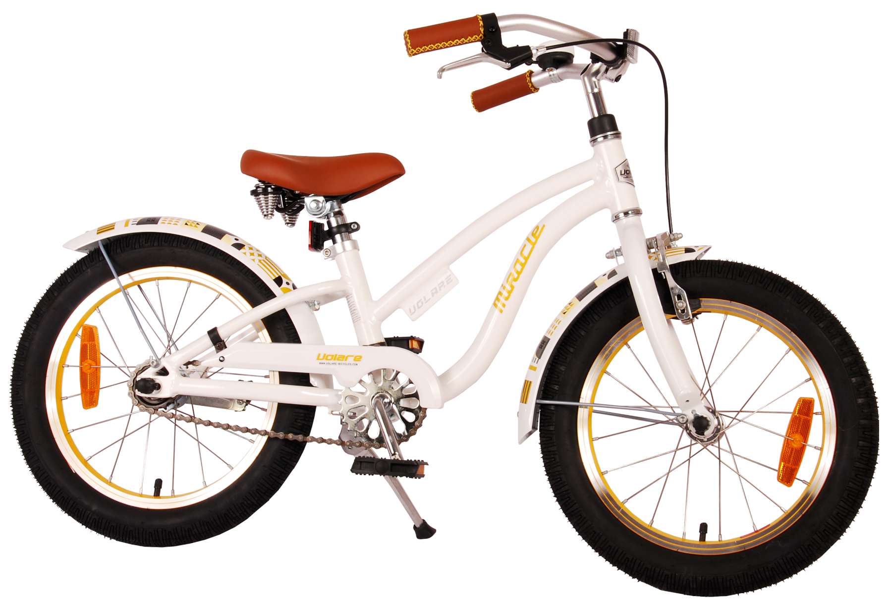 Volare Cruiser Kinderfiets - Meisjes - inch - Wit Prime Collection