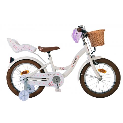 Volare Blossom Kinderfiets - Meisjes - 16 inch - Wit