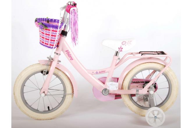 Volare Ashley Kinderfiets - Meisjes - 14 inch - Roze - 95% afgemonteerd