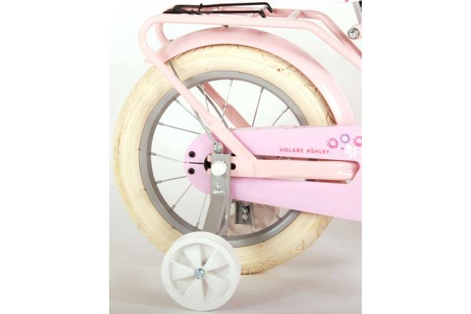 Volare Ashley Kinderfiets - Meisjes - 14 inch - Roze - 95% afgemonteerd