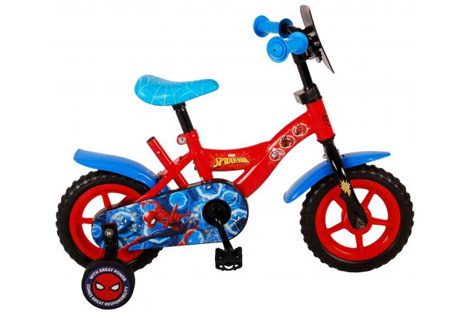 Spider-Man Kinderfiets - Jongens - 10 inch - Rood/Blauw