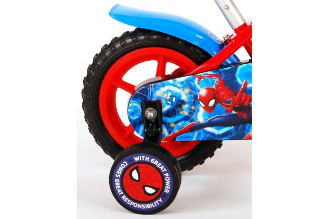 Spider-Man Kinderfiets - Jongens - 10 inch - Rood/Blauw