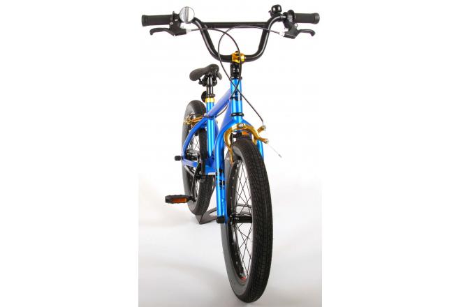 Volare Cool Rider Kinderfiets - Jongens - 18 inch - Blauw - twee handremmen - 95% afgemonteerd - Prime Collection