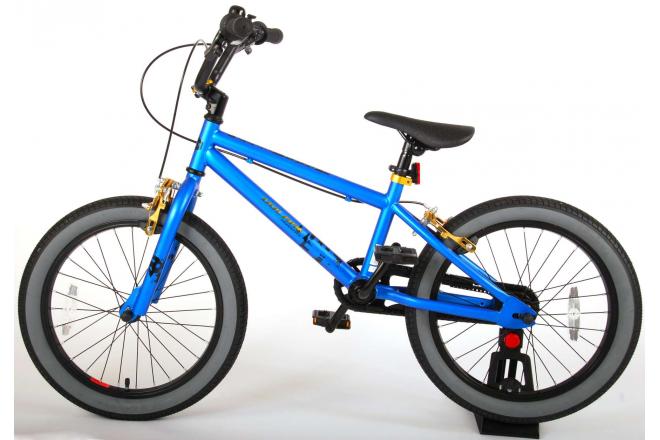 Volare Cool Rider Kinderfiets - Jongens - 18 inch - Blauw - twee handremmen - 95% afgemonteerd - Prime Collection