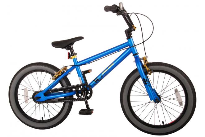 Volare Cool Rider Kinderfiets - Jongens - 18 inch - Blauw - twee handremmen - 95% afgemonteerd - Prime Collection