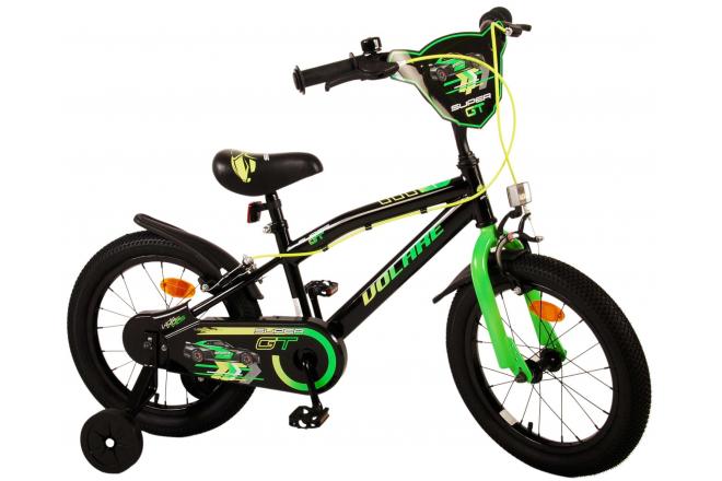 Volare Super GT Kinderfiets - Jongens - 16 inch - Groen - Twee handremmen