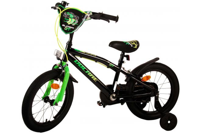 Volare Super GT Kinderfiets - Jongens - 16 inch - Groen - Twee handremmen