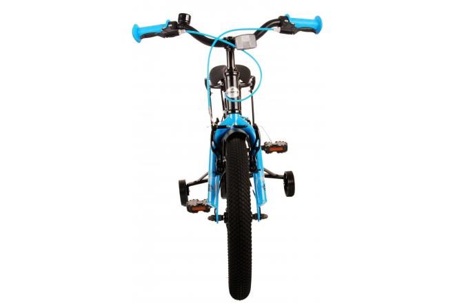 Volare Thombike Kinderfiets - Jongens - 16 inch - Zwart Blauw - Twee Handremmen