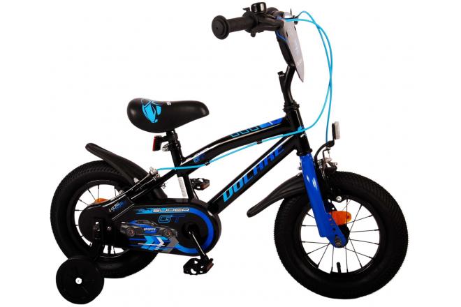 Volare Super GT Kinderfiets - Jongens - 12 inch - Blauw - Twee handremmen