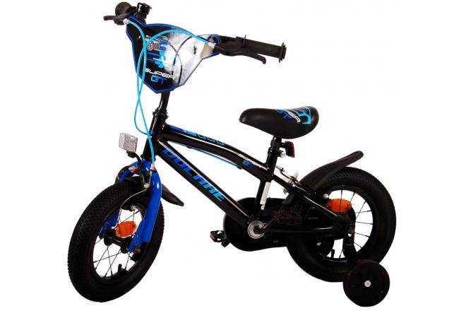 Volare Super GT Kinderfiets - Jongens - 12 inch - Blauw - Twee handremmen