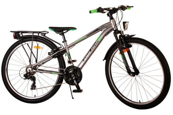 Volare Cross Kinderfiets - Jongens - 26 inch - Grijs 18 versnellingen