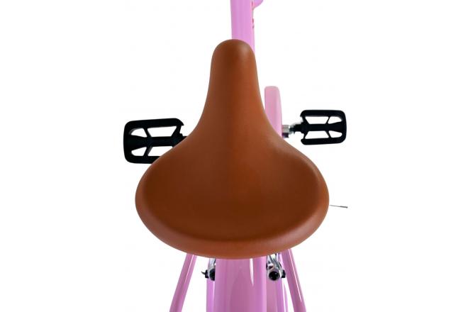 Volare Excellent Kinderfiets - Meisjes - 24 inch - Roze- Twee handremmen