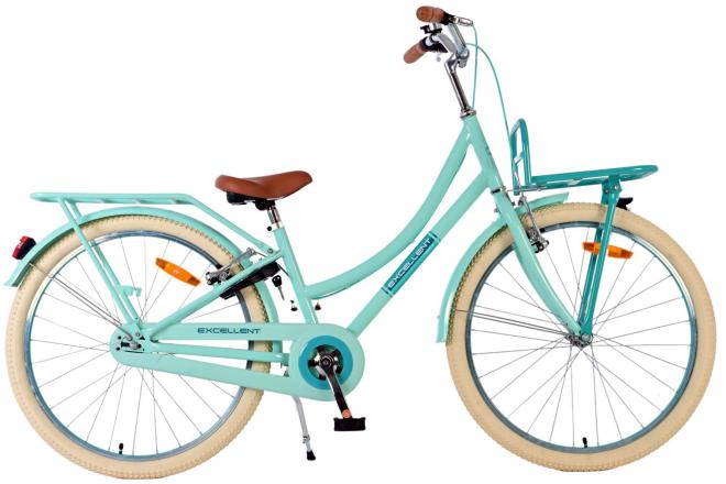 Volare Excellent Kinderfiets - Meisjes - 24 inch - Groen - Twee handremmen