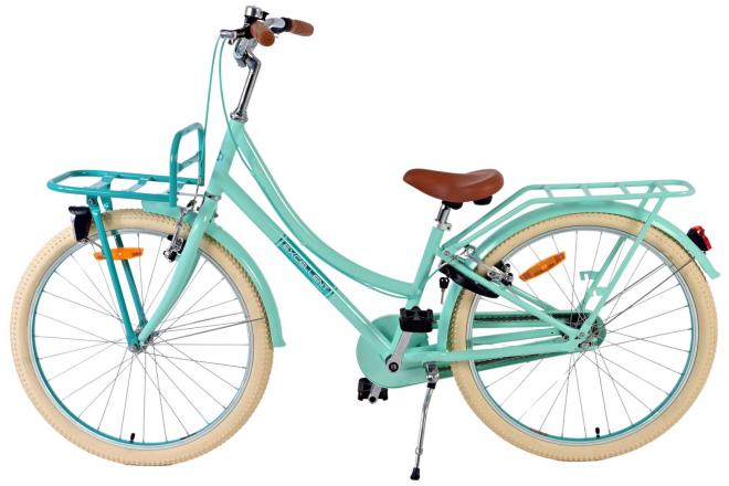 Volare Excellent Kinderfiets - Meisjes - 24 inch - Groen - Twee handremmen