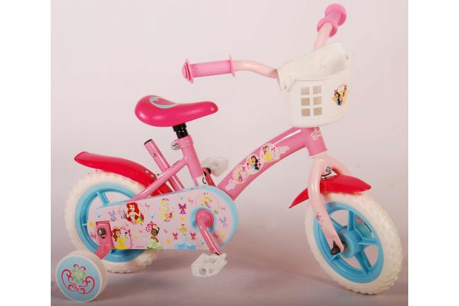 Disney Princess Kinderfiets - Meisjes - 10 inch - Roze/Wit