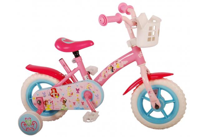 Disney Princess Kinderfiets - Meisjes - 10 inch - Roze/Wit