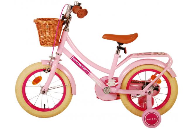 Volare Excellent Kinderfiets - Meisjes - 14 inch - Roze