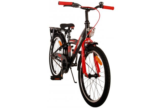 Volare Thombike Kinderfiets - Jongens - 20 inch - Zwart Rood