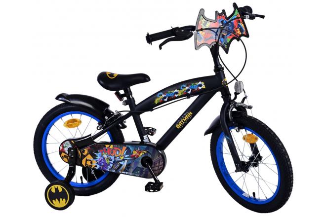 Batman Kinderfiets - Jongens - 16 inch - Zwart - Twee handremmen