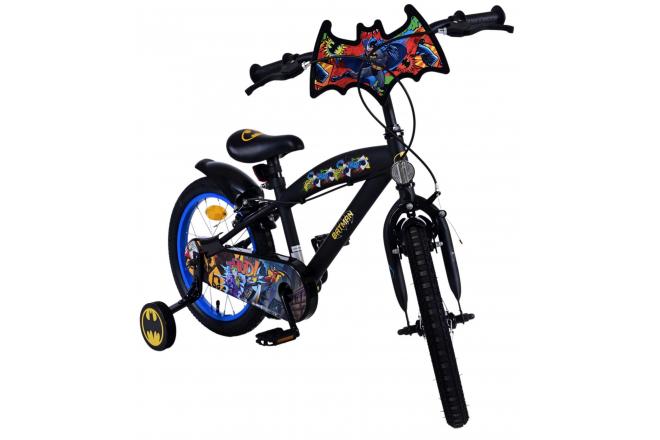 Batman Kinderfiets - Jongens - 16 inch - Zwart - Twee handremmen