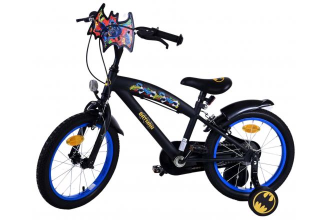 Batman Kinderfiets - Jongens - 16 inch - Zwart - Twee handremmen