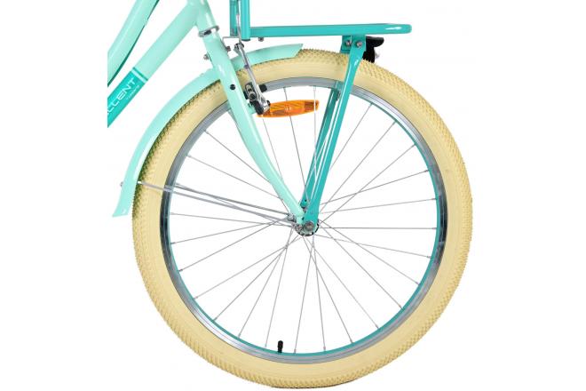 Volare Excellent Kinderfiets - Meisjes - 24 inch - Groen - Twee handremmen