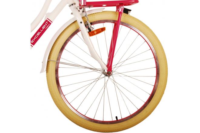 Volare Excellent Kinderfiets - Meisjes - 26 inch - Wit