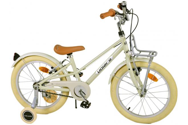 Volare Melody Kinderfiets - Meisjes - 18 inch - Zand - Twee handremmen