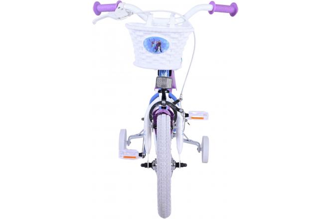 Disney Frozen 2 Kinderfiets - Meisjes - 14 inch - Blauw/Paars