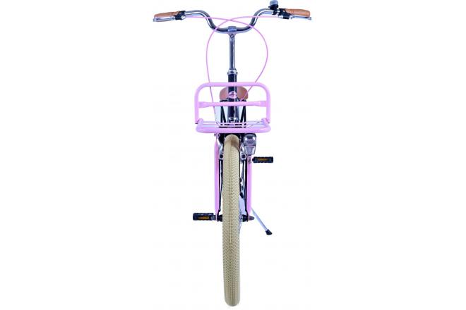 Volare Excellent Kinderfiets - Meisjes - 24 inch - Zwart - Twee handremmen