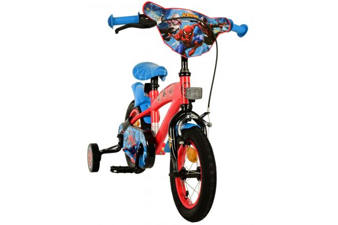 Spider-Man Kinderfiets - Jongens - 12 inch - Blauw/Rood