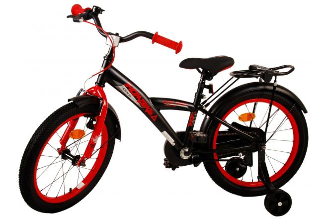 Volare Thombike Kinderfiets - Jongens - 18 inch - Zwart Rood