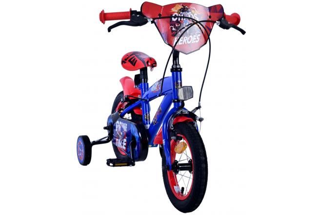 Sonic Prime Kinderfiets - Jongens - 12 inch - Blauw Rood - Twee handremmen