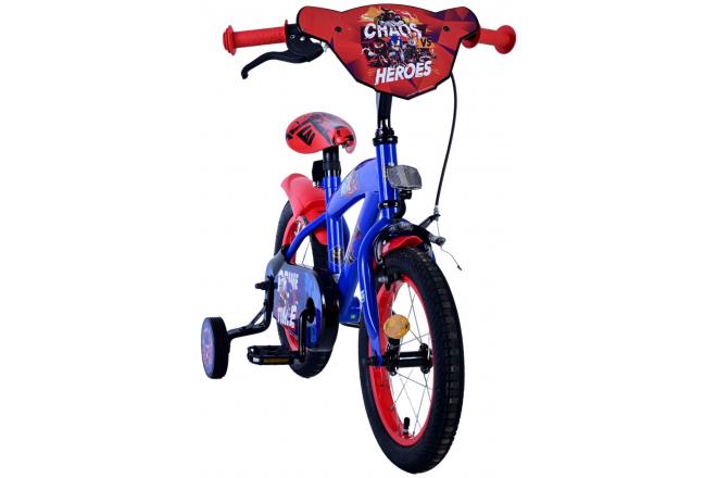 Sonic Prime Kinderfiets - Jongens - 14 inch - Blauw Rood