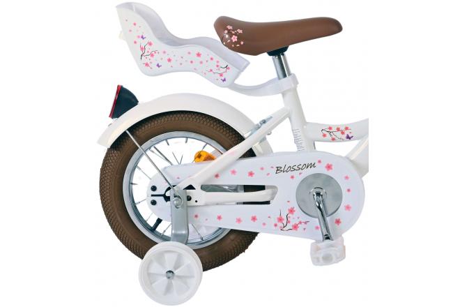 Volare Blossom Kinderfiets - Meisjes - 12 inch - Wit