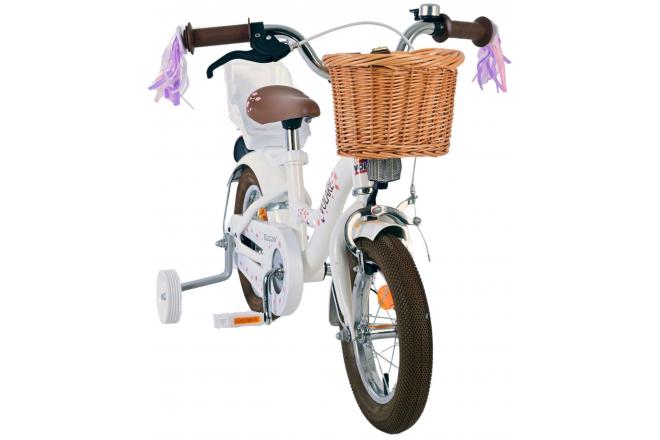 Volare Blossom Kinderfiets - Meisjes - 12 inch - Wit