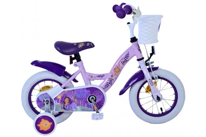 Disney Wish Kinderfiets - Meisjes - 12 inch - Paars