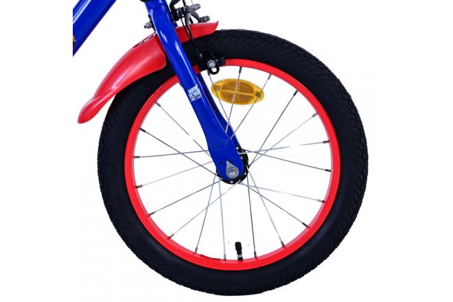 Sonic Prime Kinderfiets - Jongens - 16 inch - Blauw Rood