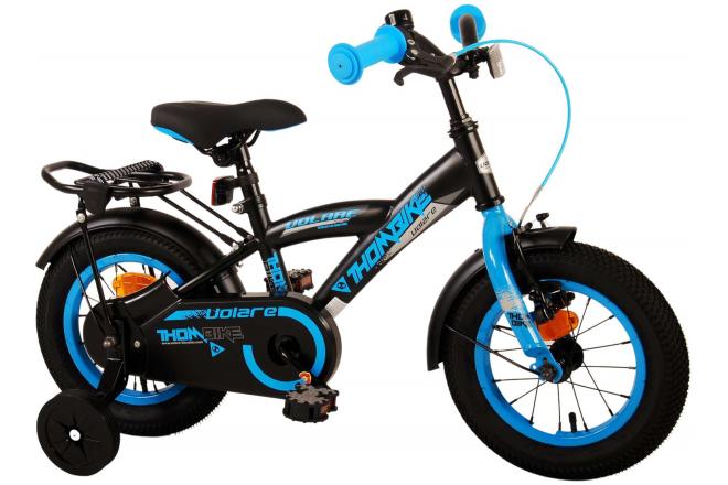 Volare Thombike Kinderfiets - Jongens - 12 inch - Zwart Blauw