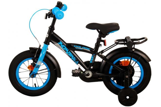 Volare Thombike Kinderfiets - Jongens - 12 inch - Zwart Blauw