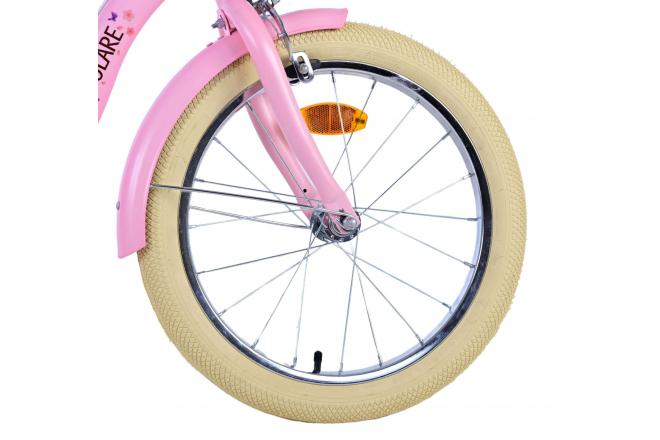 Volare Blossom Kinderfiets - Meisjes - 18 inch - Roze - Twee handremmen