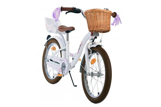 Volare Blossom Kinderfiets - Meisjes - 18 inch - Wit