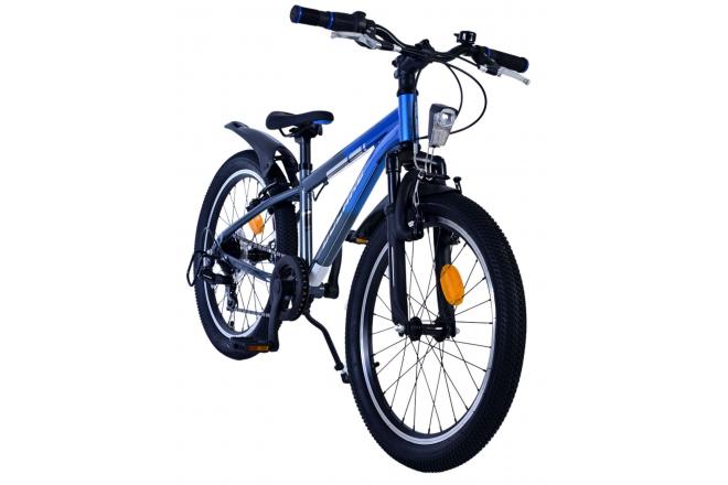 Volare XC Race Kinderfiets - 20 inch - 7 speed - Blauw/Grijs