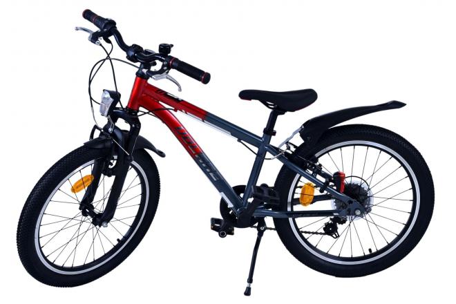 Volare XC Race Kinderfiets - 20 inch - 7 speed - Rood/Grijs