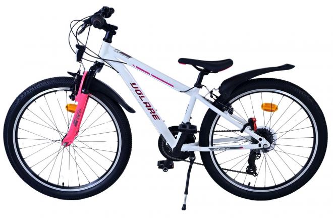 Volare XC Race Kinderfiets - 24 inch - 21 speed - Wit Roze