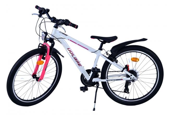 Volare XC Race Kinderfiets - 24 inch - 21 speed - Wit Roze