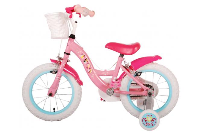 Disney Princess Kinderfiets - Meisjes - 14 inch - Roze - Twee handremmen