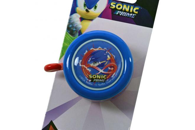 Sonic Prime Fietsbel - Jongens - Blauw Rood